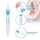 Ear Cleaner with Rubber Spiral and Silicone Tips 3-Pack 6