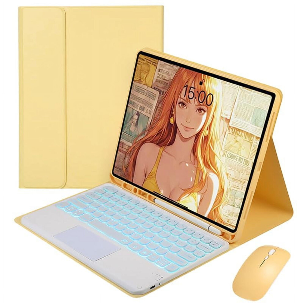 Ipad Pro 13 Inch 2024 Keyboard Case With Stand, Backlit 938499927877