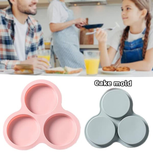 Baking Pan 4 Inch with 3 Sides Blue 1 Piece 1