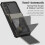 Capa à prova de choque compatível com Samsung S24 com compartimento para cartão. 2