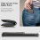 Capa à prova de choque compatível com Samsung S24 com compartimento para cartão. 3