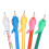 Pencil Grips for Kids Multicolor 10-Pack 2