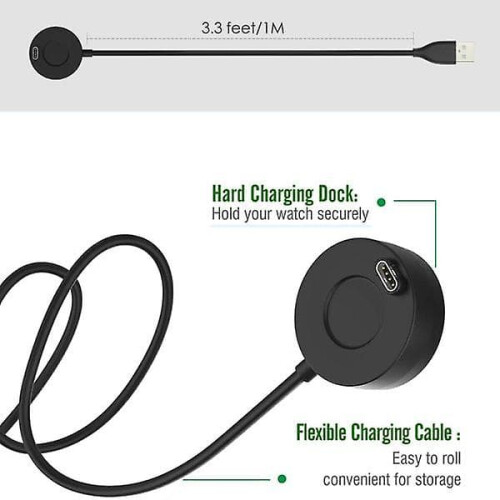 Charging cable for Garmin Vivoactive 3 Fenix 5 5S 5X 6 1