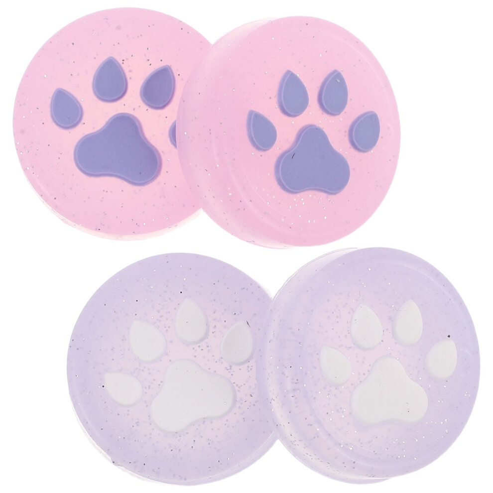 Cat Claw Silicone Thumb Grips Night Glowing 4 Pcs 9555307054559