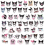Kuromi stickers pack 50 pieces 5