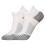 Women's Running Ankle Socks White Size L 1