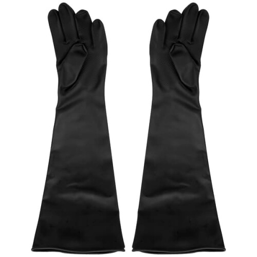 Sandblasting gloves cabin use 60 x 20 cm 2