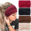 Black wide soft elastic headband for women 1 pack 4