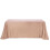 Toalha de mesa retangular com lantejoulas na cor rosa, 90x132 polegadas. 2