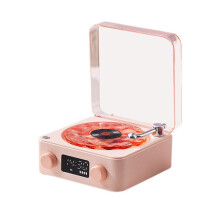 Waves vinyl player with Bluetooth and ambient lights