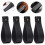 Sangles en cuir noir pour fixation murale – 10 pièces 3