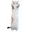 Cat plush pillow grey 70 cm 2