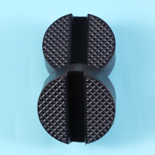 Car Rubber Jack Pad for Hydraulic Floor Jacks (Black)