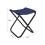 1Pcs Household Folding Stool Compact Foldable Stool Steel Cloth Red Rectangular for Home Use 2