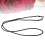 Leather Eyeglasses Holder Strap Black 4