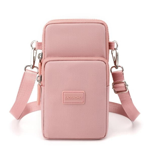 Mordely Schultertasche Handytasche VINYL weinrot 2