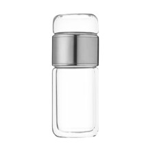 Garrafa infusora de chá em aço inoxidável, 500ml, à prova de vazamentos.