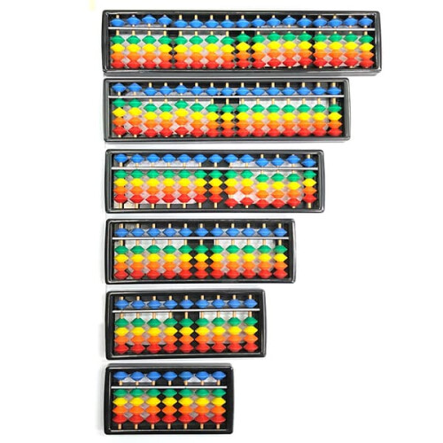 Soroban Abacus for Children's Math Learning 3 pcs 1