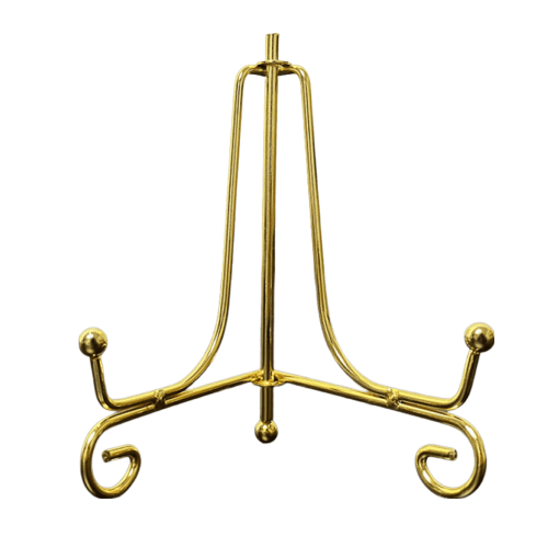 Gold Plated Plate Display4inches4pcs