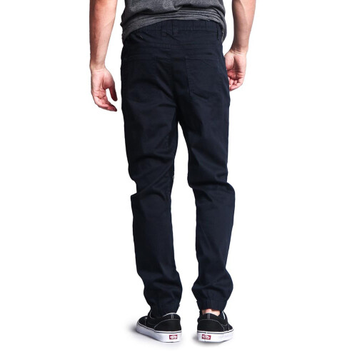 Men's Drop Crotch Stretch Jogger Pants Twill 5X 2