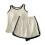 Women's built-in bra sleepwear set two-piece solid crewneck 1