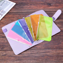 24Pcs Budget Binder, Cash Envelopes for Budgeting, A6 Binder Pocket, Budget Binder with Zipper Envelopes