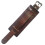 Men's Brown Leather Watch Band Extra Wide 1