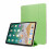 Todos os modelos compatíveis com capa/protetor/capa tripla para iPad na cor verde - Compatível com iPad Pro 12.9 2022/2021/2020/2018 3