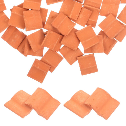 Orange keramik ler tagsten 50 stk.
