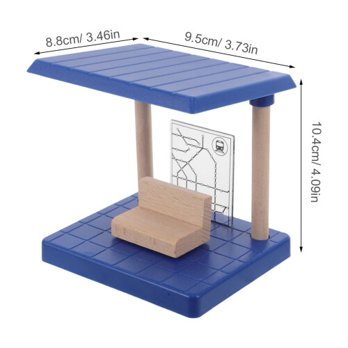 Wooden train track accessories for kids educational playset 2