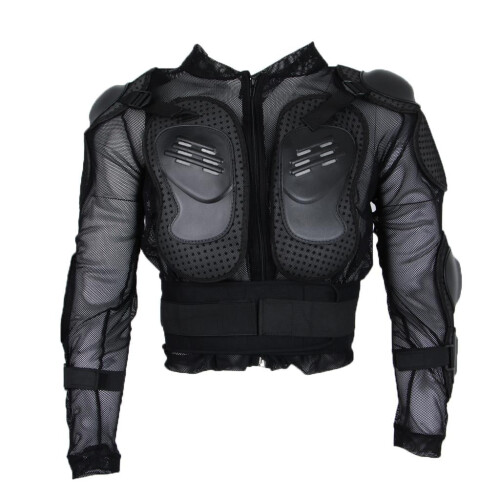 Motorcycle Full Body Jacket with Spine and Chest Protection 1