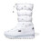 Damen-Winterstiefel, einfarbig, dicke Sohle 1