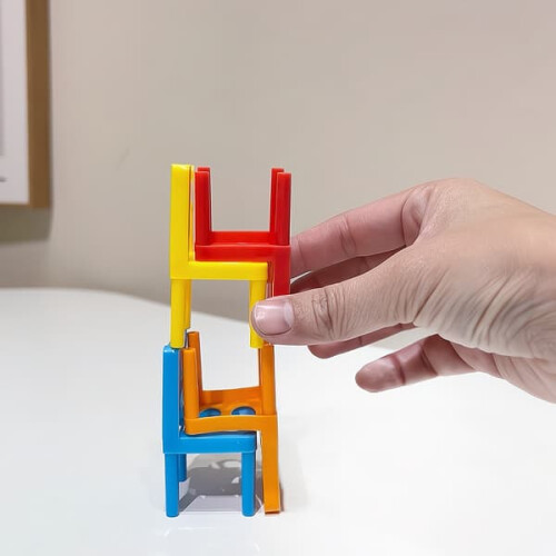 Stackable Chairs Educational Toy Set 24 pcs 1
