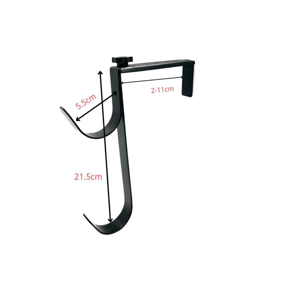 4Pcs Adjustable Pool Pole Hangers, Metal Fence Hooks Pool Tool Holder For Telescopic Poles Skimmers Brushes 6032592237148