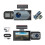 Dash Cam1080P Νυχτερινή όραση 3 καναλιών ευρείας γωνίας 1