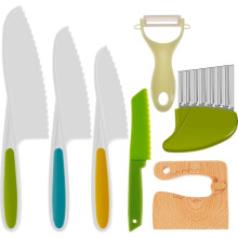 Juego de utensilios de cocina Montessori para niños pequeños de 3 a 10 años.