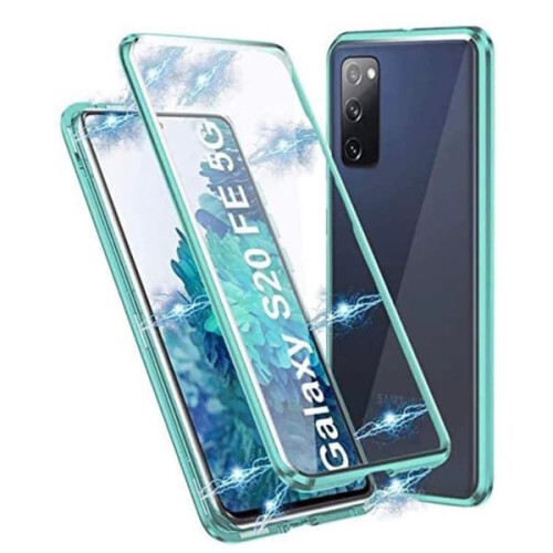 Samsung Galaxy S20 FE magnetic case silver 2
