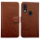 Capa de couro preta compatível com Samsung Galaxy A40 / Proteção 3