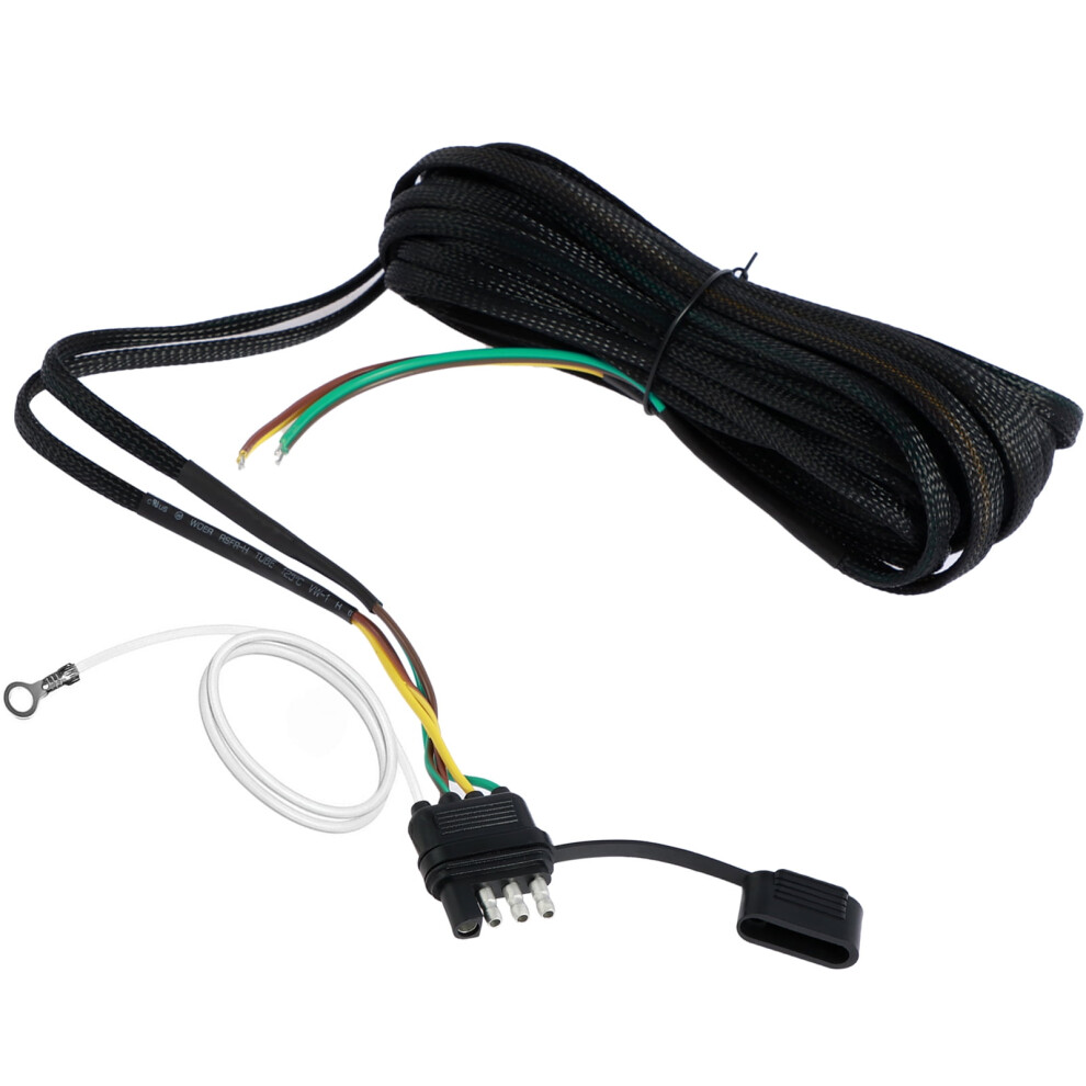 Trailer Wiring Harness 4-Pin 5-Wire With Tail Lights 972899379966