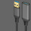 Καλώδιο επέκτασης Homoyoyo USB3.0 μαύρο πλεγμένο 10 πόδια 1