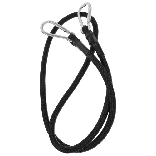 Kraftig karabinkrokhylle elastisk stropp