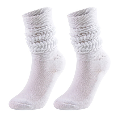 Dames kniehoge sokken, slouch model, herfst/winter