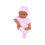 Levensechte mini-babypop van 19 cm met kleding 1