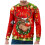 Moletom com capuz masculino de Natal feio e modelagem folgada 1