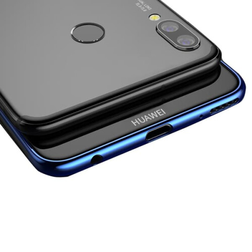 Capa de silicone macio e eficaz compatível com Huawei P20 Lite Vermelho 2