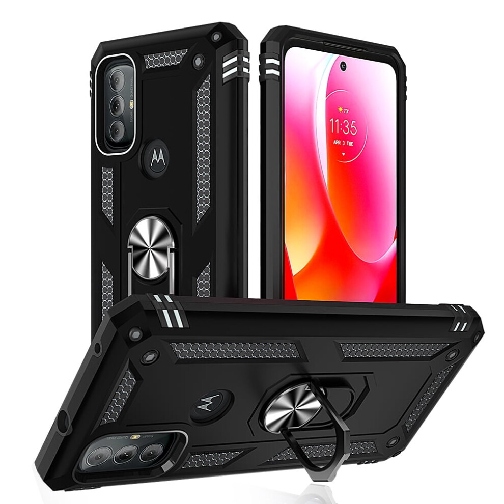 Xhy Moto G Play 2023 Case With Magnetic Ring And Kickstand 972899395874