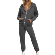 Dame loungesett med hettegenser og bukser, 2 deler