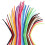 Runde Schnürsenkel, bunt, 0,5 m, 30 Stück 1