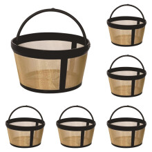 Filtre à café Mr. Coffee Gold Basket réutilisable 4-5 tasses, paquet de 10, 9, 8 et 7