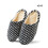 Γυναικείες βαμβακερές παντόφλες Slip-On, ζεστά παπούτσια εσωτερικού χώρου, μέγεθος 1